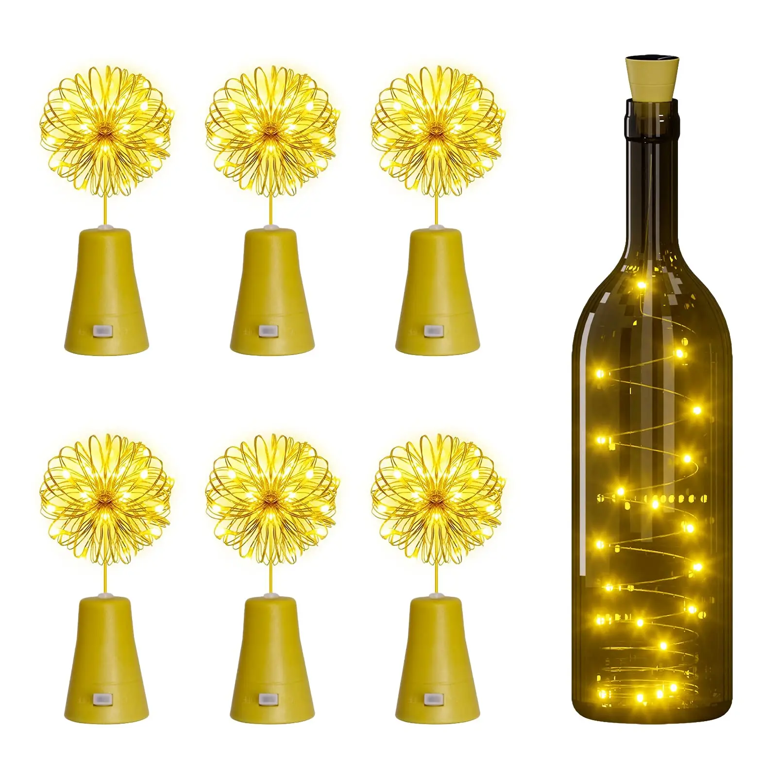 Guirlandes solaires — lot de 10